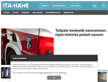 Tablet Screenshot of itahame.fi
